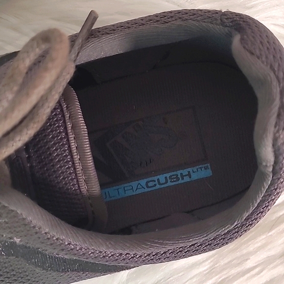 VANS 1.5 MONO LIGHT PEWTER GREY ULTRACUSH LITE SNEAKERS SHOES WOMENS SIZE 8 - Picture 7 of 17